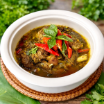 Cambodian braised sour goat